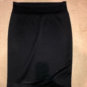 Lularoe Black Pencil Skirt